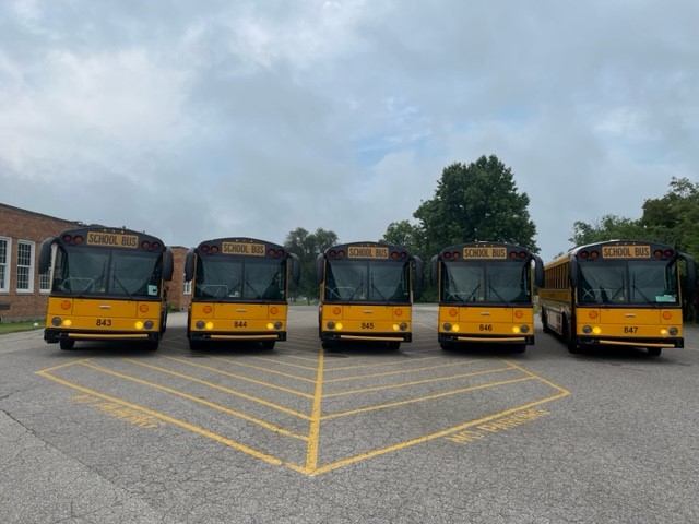 Five Cabell County school buses meeting EPA's latest emission control standards